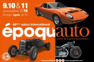 Salon Epoqu'Auto 2018 @ Eurexpo Lyon-Bron