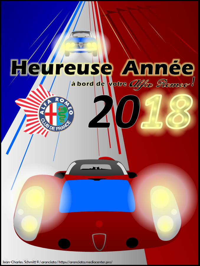 Vœux  2018 du Club Alfa Romeo de France