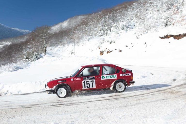 L’Ecurie des Chevaux de Feu au Montecarlo historique 2019, Yves et son Alfasud