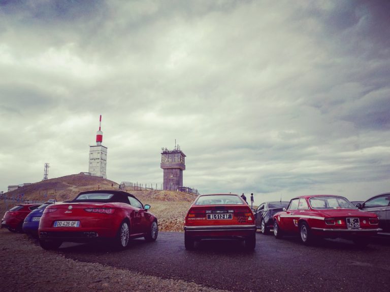 Inscription + Roadbook Alfa Ventoux
