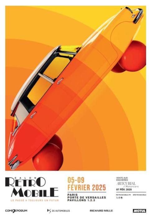 Rétromobile 2025, 5-9 février 2025