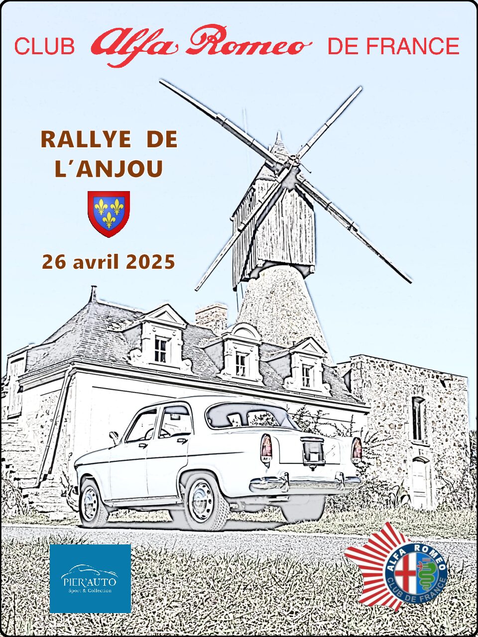 Rallye d’Anjou, 26 avril 2025