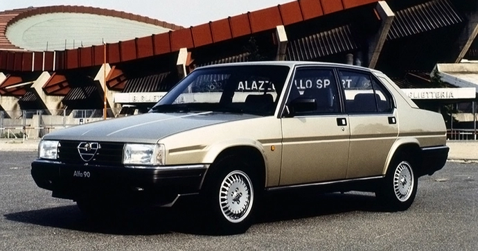 S7 sous la banalite un moteur d exception redecouvrez l etrange alfa romeo 90 v6 221335